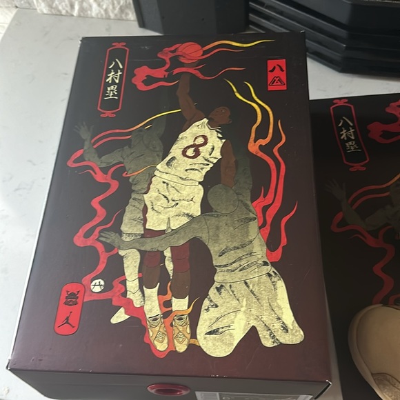 NEW Jordan 8 Retro Rui Hachimura Black Samurai Size 6.5 Equivalent to Women’s 8 - Picture 12 of 16